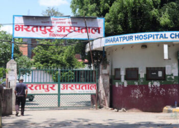 चिसो बढ्न थालेसंगै भरतपुर अस्पतालमा बिरामीहरुको चाप बढ्दो