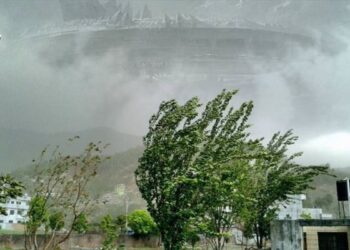 आज केही ठाउँमा हुरीबतास र भारी वर्षाको सम्भावना